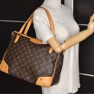 SOLD on a cross post.    Louis Vuitton Estrella MM Monogram Shoulder Bag